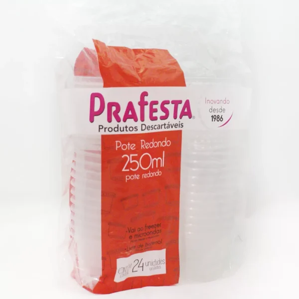 Kit Pote 250ml Red C/tp 24UN